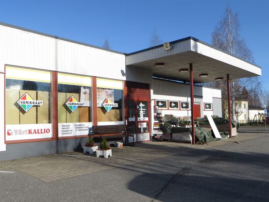 värikallion myymälä